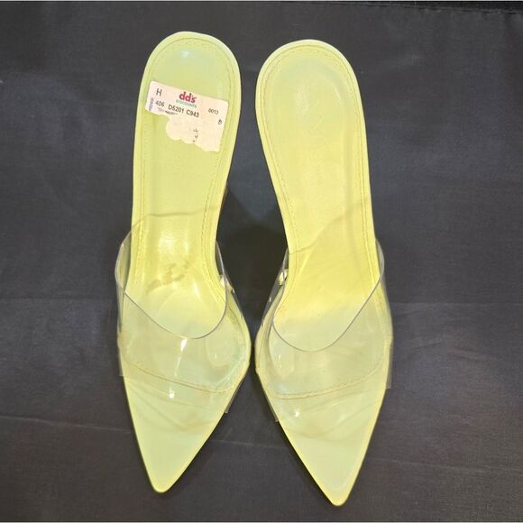 BRAND NEW YVO PEOPLE POINTED TOE SLIP-ON WOMEN"S HIGH HEEL SANDAL - Picture 1 of 15